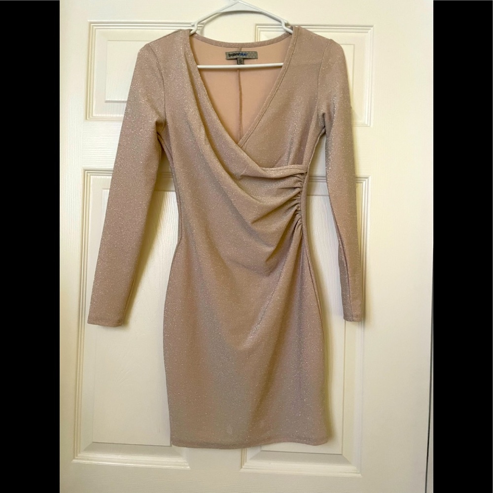 Glittery New Years dress. Long sleeve